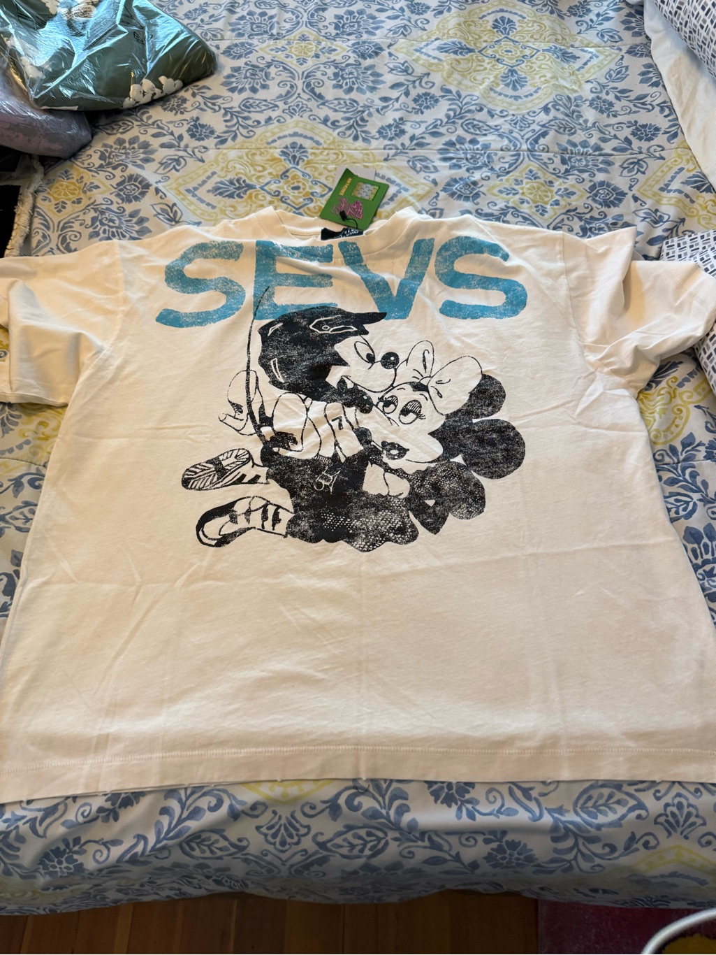 Triple Sevens White Miami Mickey Mouse Men’s Tee
